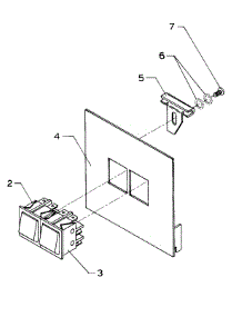 06 - Manual Start / Stop Control parts for Maytag Washer MAF18PC2 from AppliancePartsPros.com