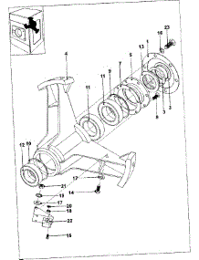 12 - Trunnion parts for Maytag Washer MFS35PNDVS from AppliancePartsPros.com