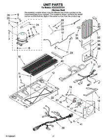 11 - Unit Parts parts for Maytag Refrigerator AC2225GEKS14 from AppliancePartsPros.com