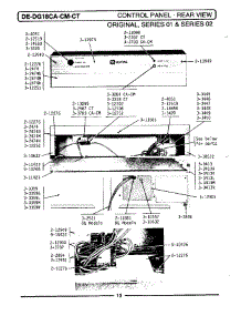 04 - Control Panel (Series 00) parts for Maytag Dryer DE18CA from AppliancePartsPros.com