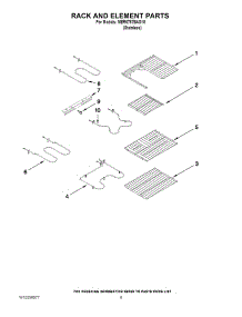 06 - Rack And Element Parts parts for Maytag Range MER6757BAS15 from AppliancePartsPros.com