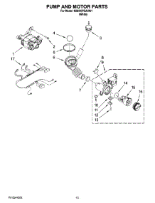 07 - Pump And Motor Parts parts for Maytag Washer MAH22PDAXW1 from AppliancePartsPros.com