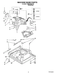 05 - Machine Base Parts parts for Maytag Washer 3RMTW4905TW0 from AppliancePartsPros.com