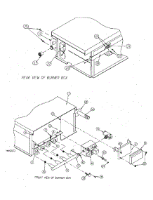 18 - Burner Assembly (Prod. 3 / 2 / 99-2 / 28 / 00) parts for Maytag Dryer MDG75MNAWW from AppliancePartsPros.com