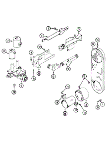 06 - Gas Valve parts for Maytag Dryer MDG12CSAGW from AppliancePartsPros.com