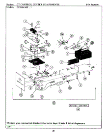 10 - Control Center Components parts for Maytag Dryer GDE19CT from AppliancePartsPros.com
