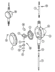 06 - Transmission parts for Maytag Washer MAT11MNEGW from AppliancePartsPros.com