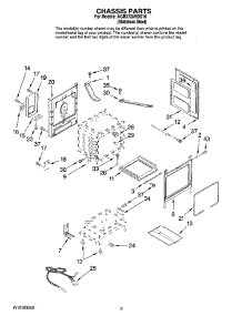 03 - Chassis Parts parts for Maytag Range AGR5725RDS16 from AppliancePartsPros.com