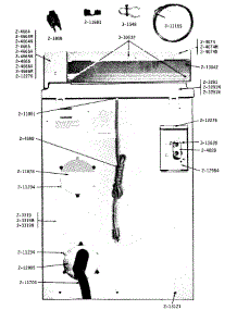 02 - Rear View parts for Maytag Washer A18CM from AppliancePartsPros.com