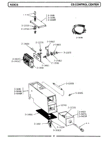 02 - Cs Control Center parts for Maytag Washer A23CSL from AppliancePartsPros.com