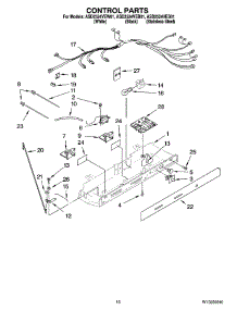 10 - Control Parts parts for Maytag Refrigerator ASD2524VEB01 from AppliancePartsPros.com