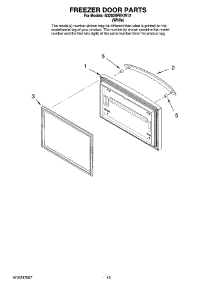 07 - Freezer Door Parts, Optional Parts (Not Included) parts for Maytag Refrigerator G32026PEKW12 from AppliancePartsPros.com