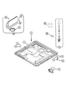 09 - Base parts for Maytag Washer MAH14PNAWW from AppliancePartsPros.com