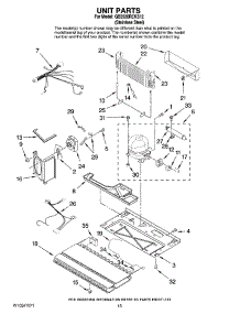 07 - Unit Parts parts for Maytag Refrigerator GB2526REKS12 from AppliancePartsPros.com