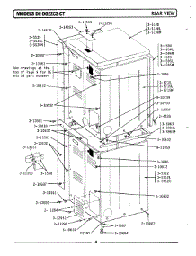 02 - Rear parts for Maytag Dryer LDE22CS from AppliancePartsPros.com