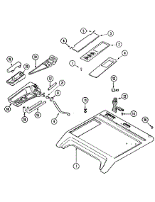 10 - Top parts for Maytag Washer MAH14PDBEW from AppliancePartsPros.com