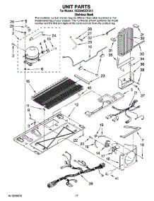 11 - Unit Parts parts for Maytag Refrigerator AC2224GEKS13 from AppliancePartsPros.com