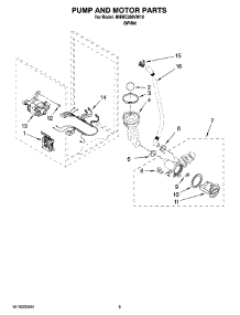 06 - Pump And Motor Parts, Optional Parts (Not Included) parts for Maytag Washer MHWE300VW10 from AppliancePartsPros.com