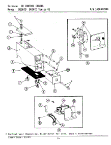 04 - Control Center - Cd Models parts for Maytag Dryer DE26CD from AppliancePartsPros.com