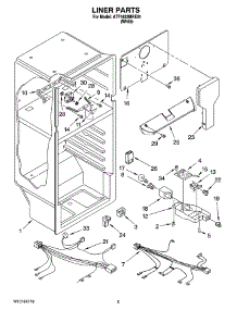 03 - Liner Parts parts for Maytag Refrigerator ATF1822MRE01 from AppliancePartsPros.com