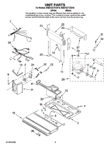 06 - Unit Parts parts for Maytag Refrigerator MBB1957VEB10 from AppliancePartsPros.com