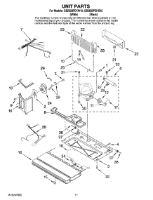 06 - Unit Parts parts for Maytag Refrigerator GB2026PEKW12 from AppliancePartsPros.com