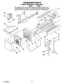 08 - Icemaker Parts, Optional Parts (Not Included) parts for Maytag Refrigerator ABB2527DEB14 from AppliancePartsPros.com