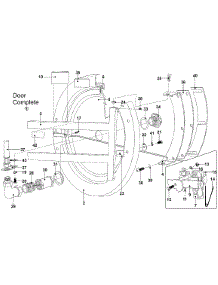 05 - Door parts for Maytag Washer MFX50NNATS from AppliancePartsPros.com