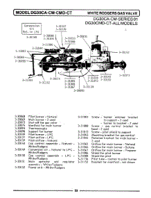 10 - White Rodgers Gas Valve parts for Maytag Dryer DG30CT from AppliancePartsPros.com