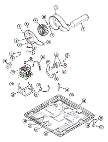 08 - Motor Drive parts for Maytag Dryer MDG21PRAWQ from AppliancePartsPros.com