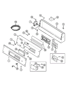 09 - Control Panel (Mah20pnaww) parts for Maytag Washer MAH20PNAWW from AppliancePartsPros.com