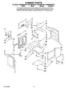 02 - Cabinet Parts parts for Maytag Range MERH865RAS13 from AppliancePartsPros.com