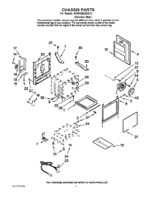 04 - Chassis Parts parts for Maytag Range MGRH865QDS12 from AppliancePartsPros.com