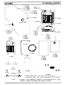 03 - Ct Control Center parts for Maytag Washer A18CT from AppliancePartsPros.com