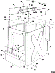 02 - Cabinet parts for Maytag Washer MFS50PNFVS from AppliancePartsPros.com