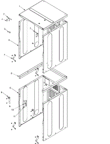 02 - Cabinet Front parts for Maytag Dryer MLG23PDFXW from AppliancePartsPros.com