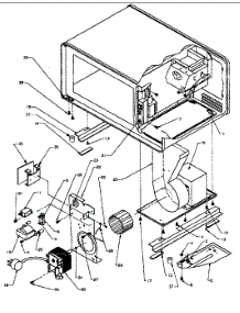 05 - Interior Components parts for Menu Master Microwave SAND700 / P4020005701 from AppliancePartsPros.com