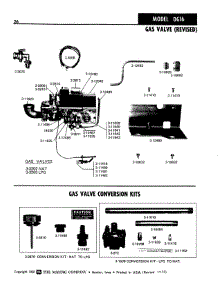 09 - Gas Valve (Revised) parts for Maytag Dryer DG16CM from AppliancePartsPros.com