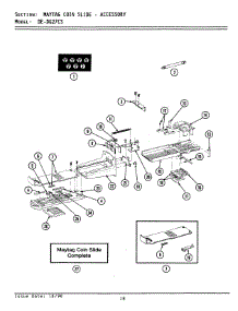 09 - Maytag Coin Slide-Accessory parts for Maytag Dryer LDG27CS from AppliancePartsPros.com