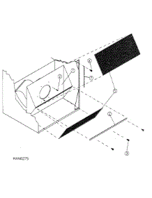 11 - Lint Trap Assembly parts for Maytag Dryer MDG30PN3AL from AppliancePartsPros.com