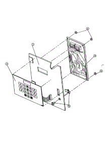 02 - Microprocessor Control Panel parts for Maytag Dryer MDG100PN1L from AppliancePartsPros.com
