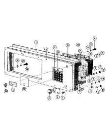 12 - Control Panel parts for Maytag Washer MFS50PNAVS from AppliancePartsPros.com
