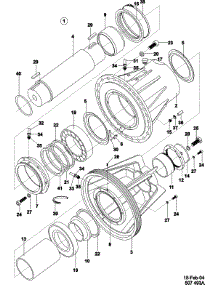06 - Trunnion 100-125Lb parts for Maytag Washer MFS100PFVS from AppliancePartsPros.com