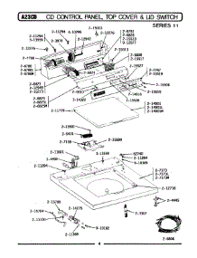 02 - Cd Control Panel, Top Cover & Lid Switch parts for Maytag Washer A23CDW from AppliancePartsPros.com