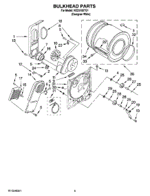 03 - Bulkhead Parts, Optional Parts (Not Included) parts for Maytag Dryer NED5100TQ1 from AppliancePartsPros.com