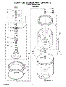 03 - Agitator, Basket And Tub Parts parts for Maytag Washer 7MMSL0100TW0 from AppliancePartsPros.com