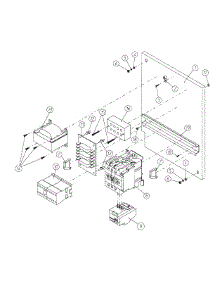 19 - Microprocessor Rvsg Contact Mtg Panel parts for Maytag Dryer MDG120P1HW from AppliancePartsPros.com