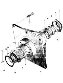 11 - Trunnion parts for Maytag Washer MFR80PDAVS from AppliancePartsPros.com