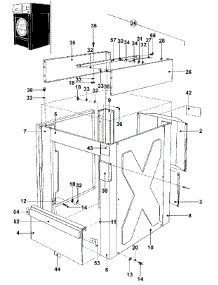 02 - Cabinet parts for Maytag Washer MFS50PNDVS from AppliancePartsPros.com