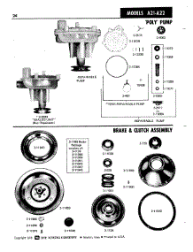 09 - `Poly` Pump parts for Maytag Washer A21CA from AppliancePartsPros.com